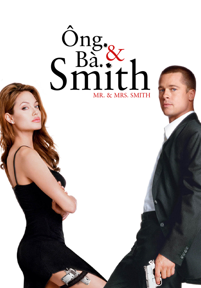 15. Phim Mr. And Mrs. Smith - Ông và bà Smith.