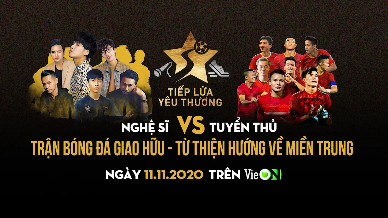 Trận đấu All Stars Tiếp lửa yêu thương