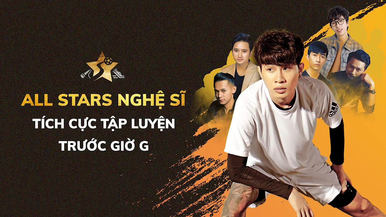 Buổi tập thứ hai của đội All Stars Nghệ sĩ