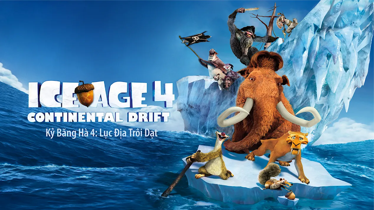 Kỷ Băng Hà 4: Lục Địa Trôi Dạt