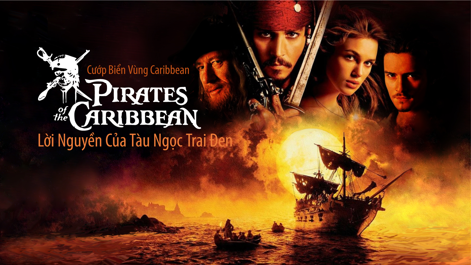 Cướp Biển Vùng Caribbean Lời Nguyền Của Tàu Ngọc Trai Đen VieON Cướp Biển Vùng Caribbean Lời Nguyền Của Tàu Ngọc Trai Đen VieON
